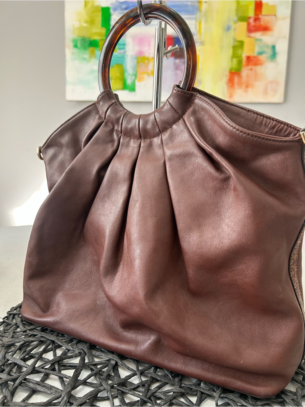 Brahmin Renata Haiku Collection Tote Pecan - Picture 3 of 14